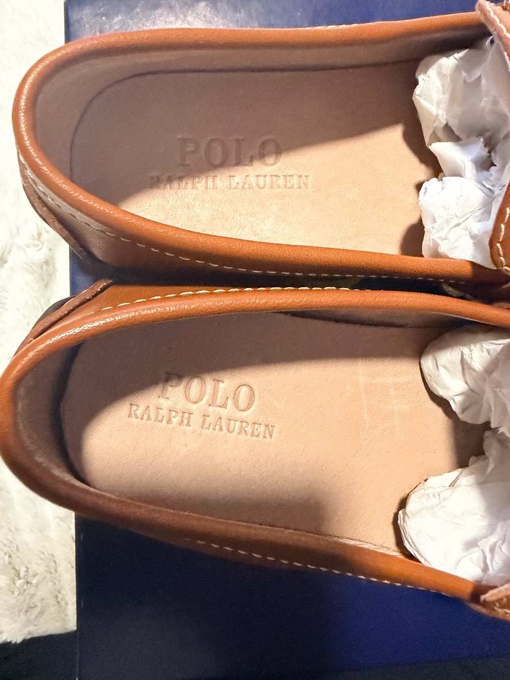 Polo Ralph Lauren Telly Leather Penny Loafer - Picture 4 of 7